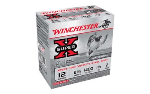 Ammunition Winchester Ammunition XPERT STEEL 12Gauge WIN SPR-X XT HV 12GA 2.75" #2 25/250